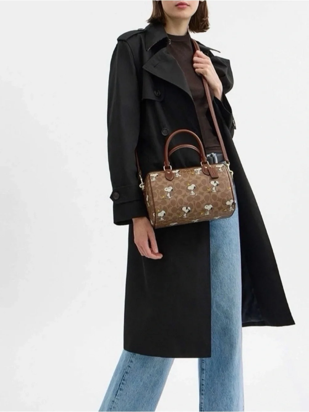 NWOT COACH x PEANUTS - Rowan Satchel Bag